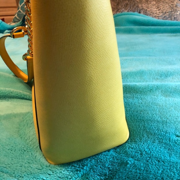 Calvin Klein Bags Calvin Klein Yellow Purse Poshmark